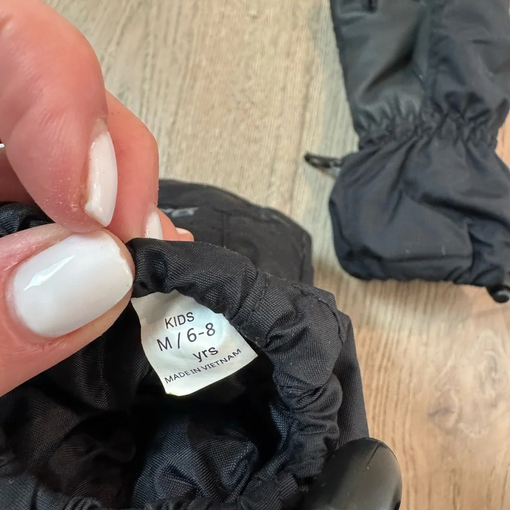 Dakine Goretex Kids' Black Winter Gloves